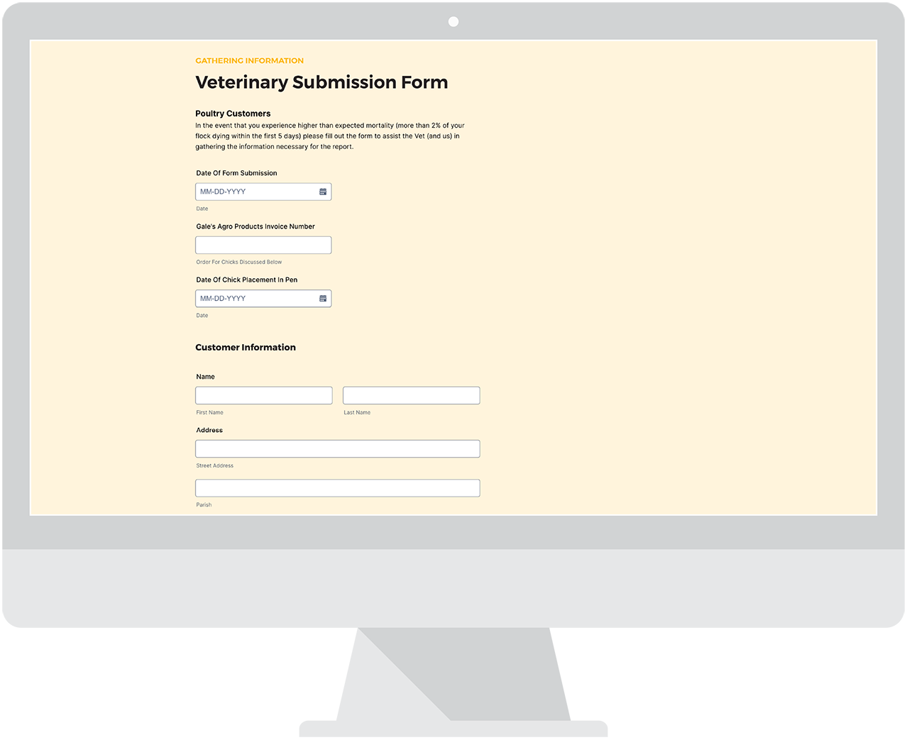 Gales Agro Products Request a Vet