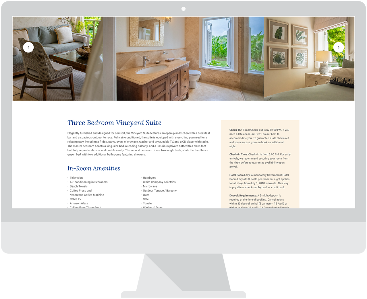 Little Good Harbour Barbados Room Detail