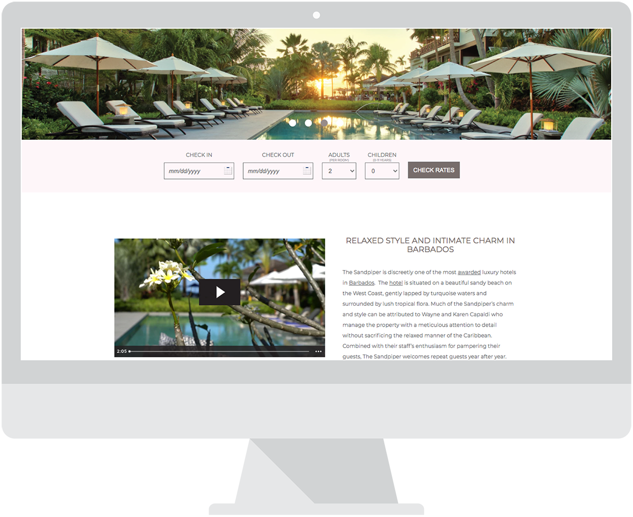 Brightsquare Inc Website Development - The Sandpiper Barbados